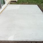 After: Repaired patio