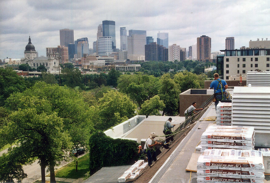 Commercial Roof Replacement in Minneapolis - After - BEI Exterior Maintenance